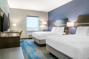 Standardzimmer, 2 Queen-Betten, Nichtraucher | Schreibtisch, Verdunkelungsvorhänge, Bügeleisen/Bügelbrett