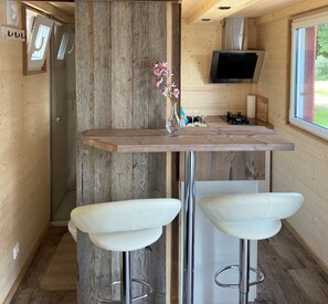 Casa de campo | Opções para refeição no quarto