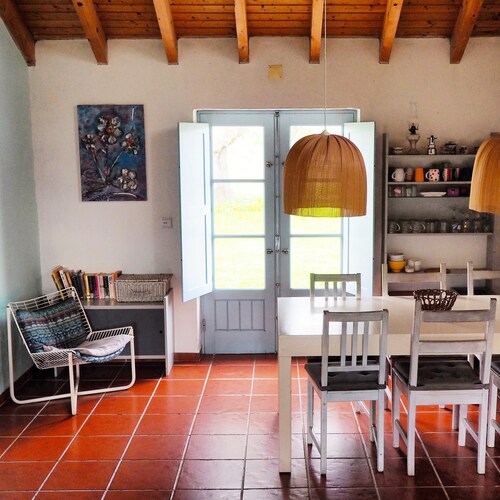Typical alentejan cottage in the countryside, with communal pool.