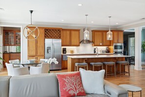 Interior - Go Your Own Wave! Easy Walk to Beach & Screened Porch! Luxury Living + Firepit (Folly Beach)