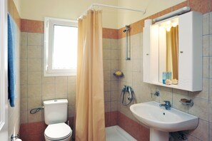 Hair dryer, towels
