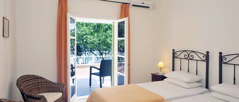 2 Schlafzimmer, Bügeleisen/Bügelbrett, kostenloses WLAN, Bettwäsche