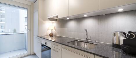 Leilighet – comfort | Eget kjøkken | Kjøleskap, ovn, kokeplater og oppvaskmaskin