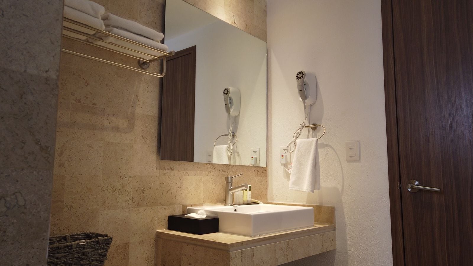 shower, free toiletries, hair dryer, bathrobes