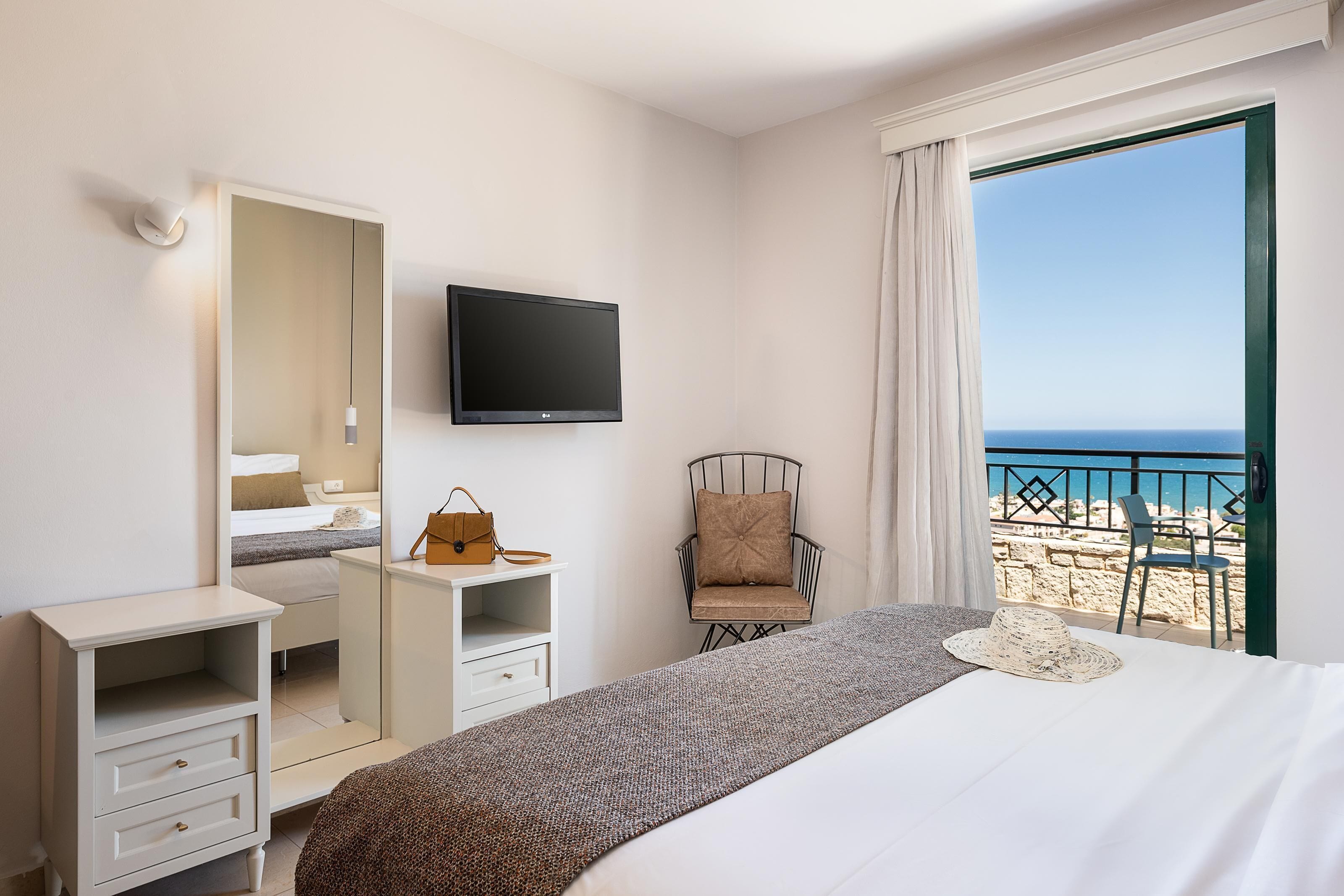 One Bedroom Apartment Sea View | 隔音、免费 WiFi、床单