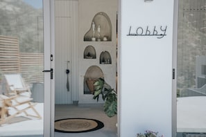 Sala de estar en el lobby