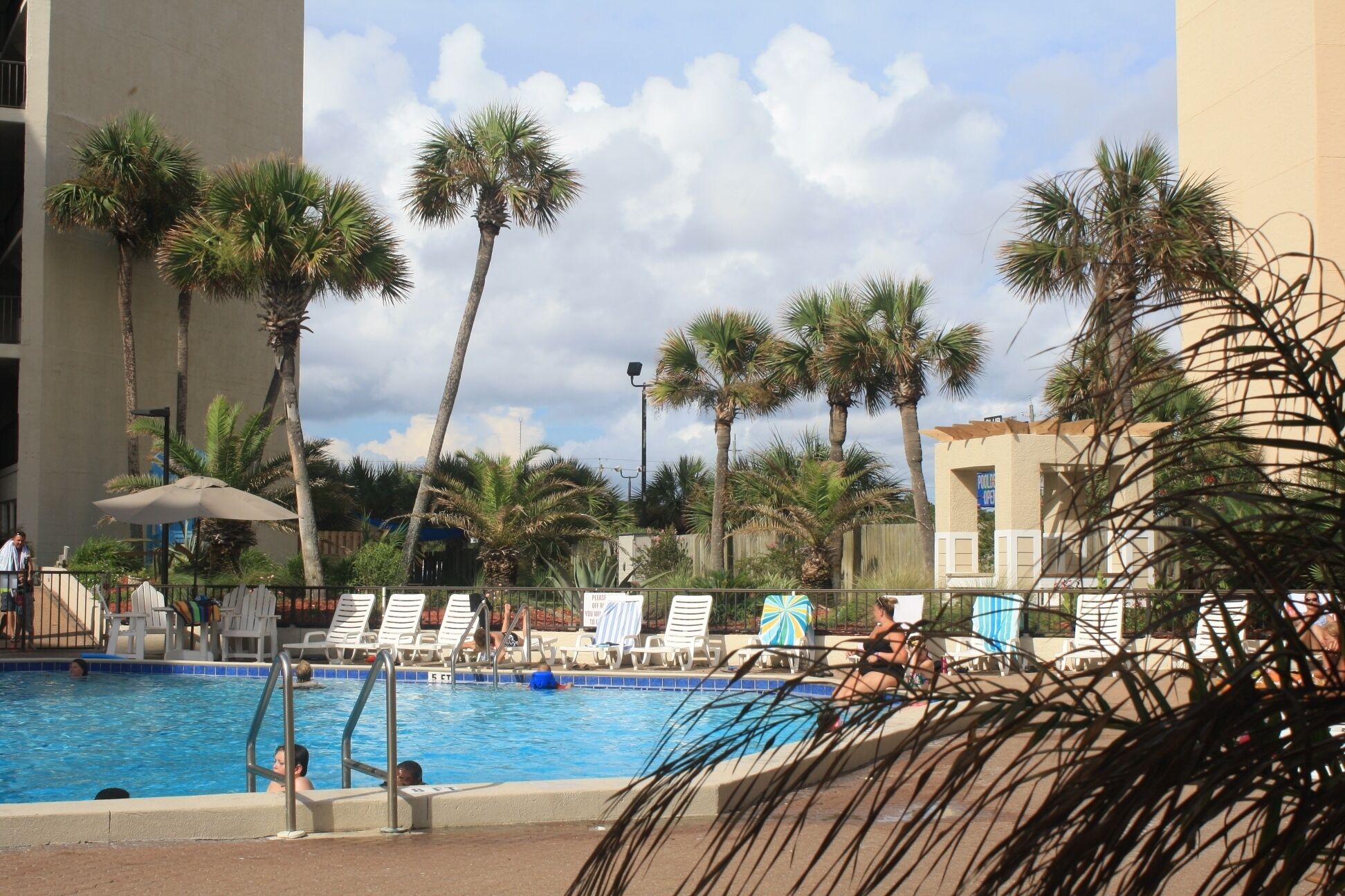 Alberca al aire libre 