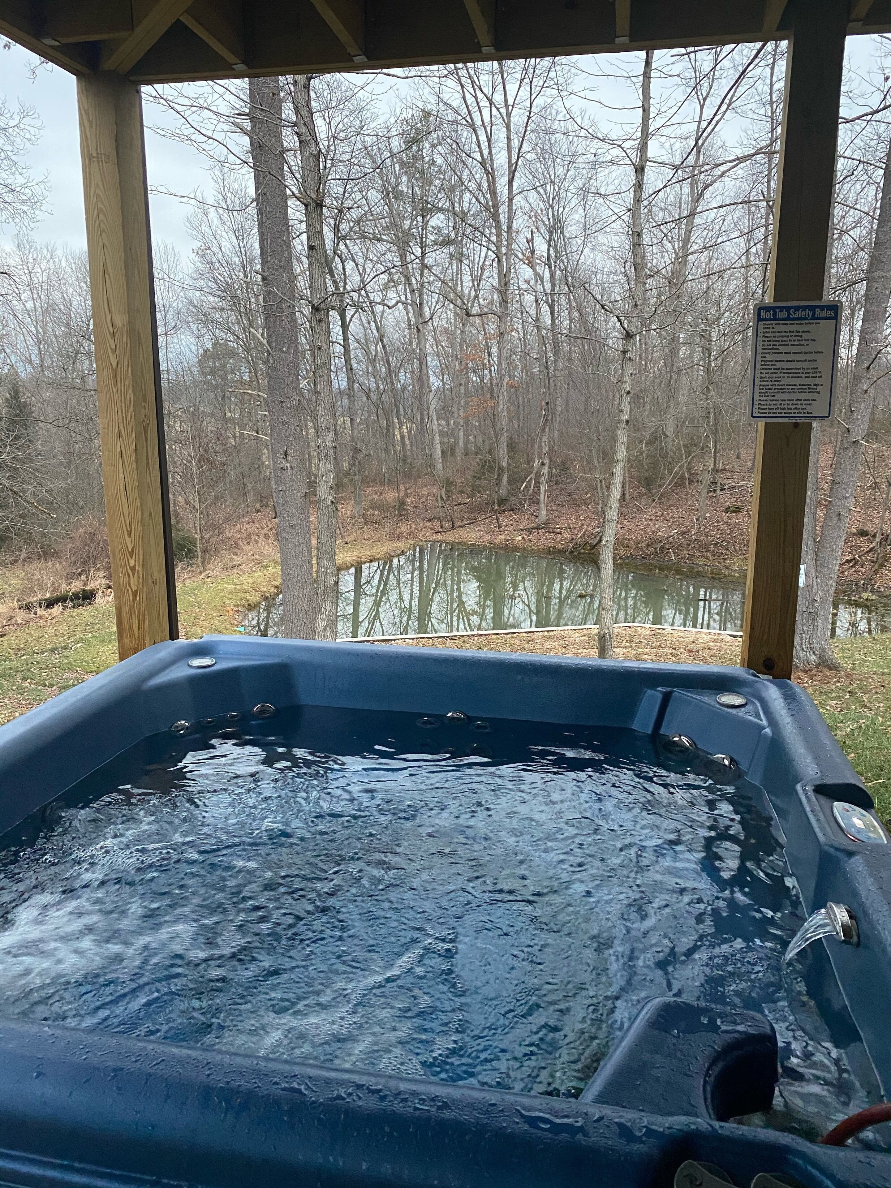 Bain à remous extérieur