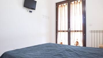 2 室のベッドルーム、ベッドシーツ