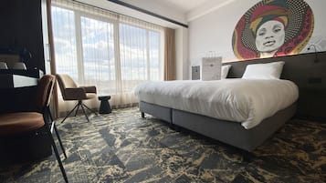 Luxury Double Room | In-room safe, desk, free WiFi, bed sheets
