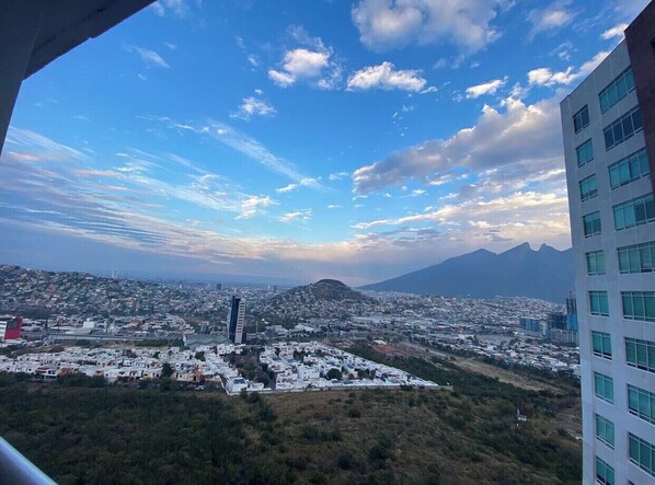 Vue depuis l’hébergement 
