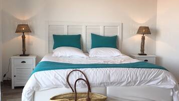 2 slaapkamers, een strijkplank/strijkijzer, reisbedje, wifi