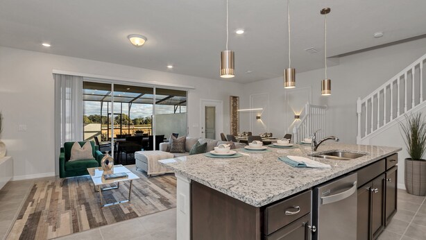 Apartment (7420 Oakmoss Loop) | Private kitchen - 7420 Oakmoss Loop (Davenport)