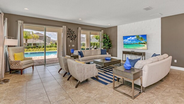 Villa (421BURMA) | Living room - 421burma (Kissimmee)