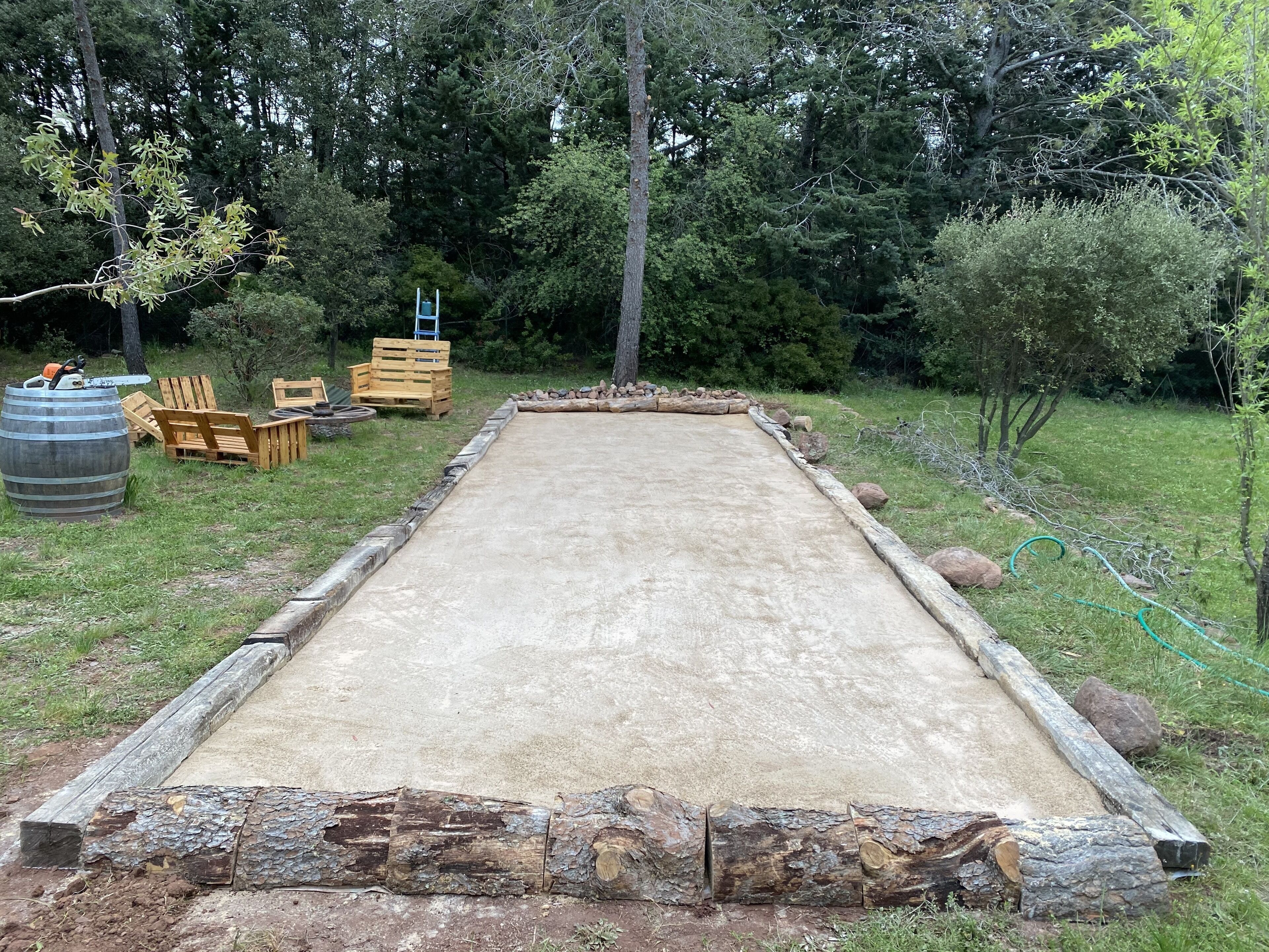 Enceinte de l’hébergement