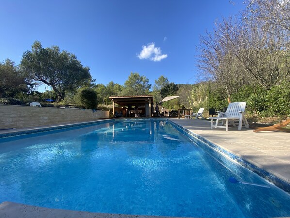 Alberca al aire libre 