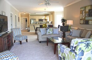 Condo, Multiple Beds (Magnolia Pointe 301-4890) | Living room