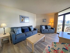 Condo, Multiple Beds (Sand Dunes 602) | Living room - Sand Dunes 602 (Myrtle Beach)