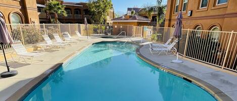 Außenpool, beheizter Pool