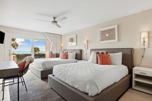 2 bedrooms, desk, iron/ironing board, free WiFi - 1410 Windsong - Beautifully updated, 2 Bedroom, Oceanfront (Fernandina Beach)