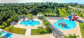 Seasonal outdoor pool