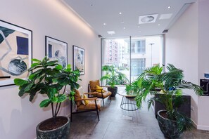 Sitzecke in der Lobby