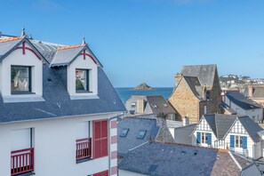 Vue depuis lâhĂ©bergement