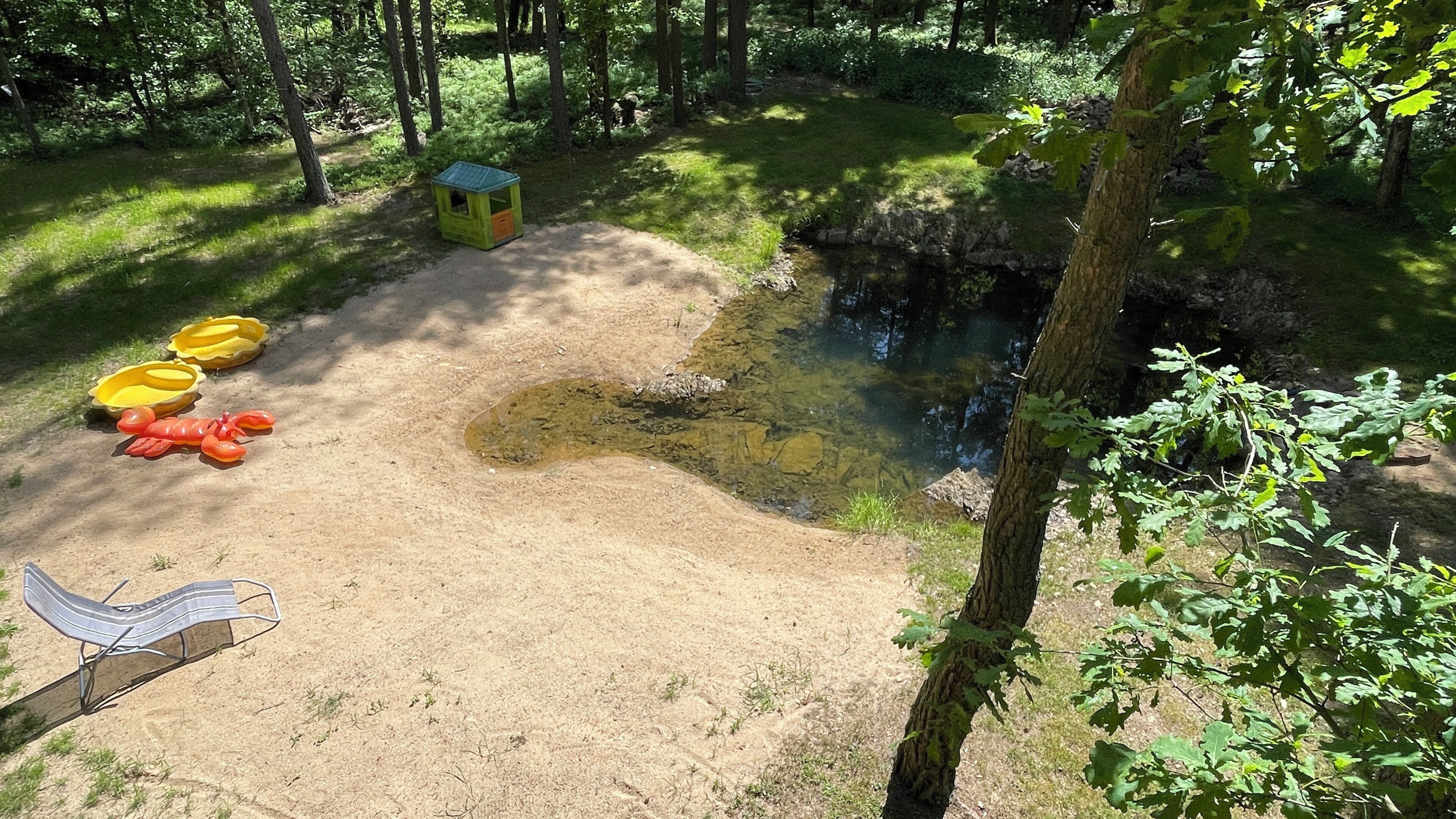 Casa, 3 habitaciones, patio, vistas al jardín | Playa