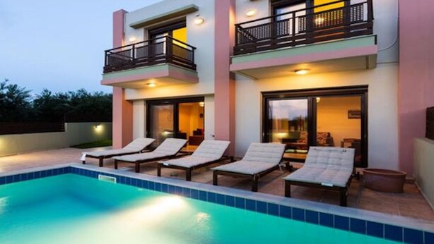 Pool - Three Bedroom Villa With Private Pool (Rethymno)