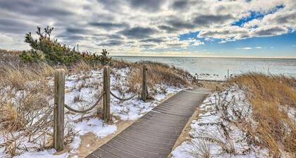 Steps to Beach: Cape Cod Retreat w/ Patio & Grill!