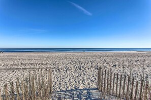 On the beach