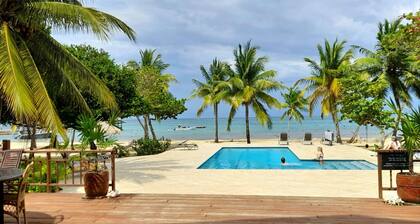Updated Beachfront Paradise, Infinity Pool Roatan