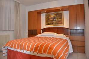 1 間睡房、熨斗/熨衫板、Wi-Fi、床單