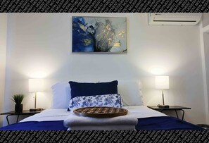 2 bedrooms, iron/ironing board, WiFi, bed sheets - The White Bungalow (Rosarito)