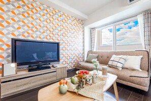 Lägenhet - icke-rökare | Vardagsrum | Platt-tv