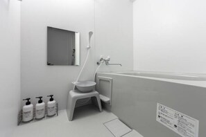 Apartment, Non Smoking | Bathroom | Separate tub and shower, free toiletries, hair dryer, electronic bidet - Sparkle (Sapporo)