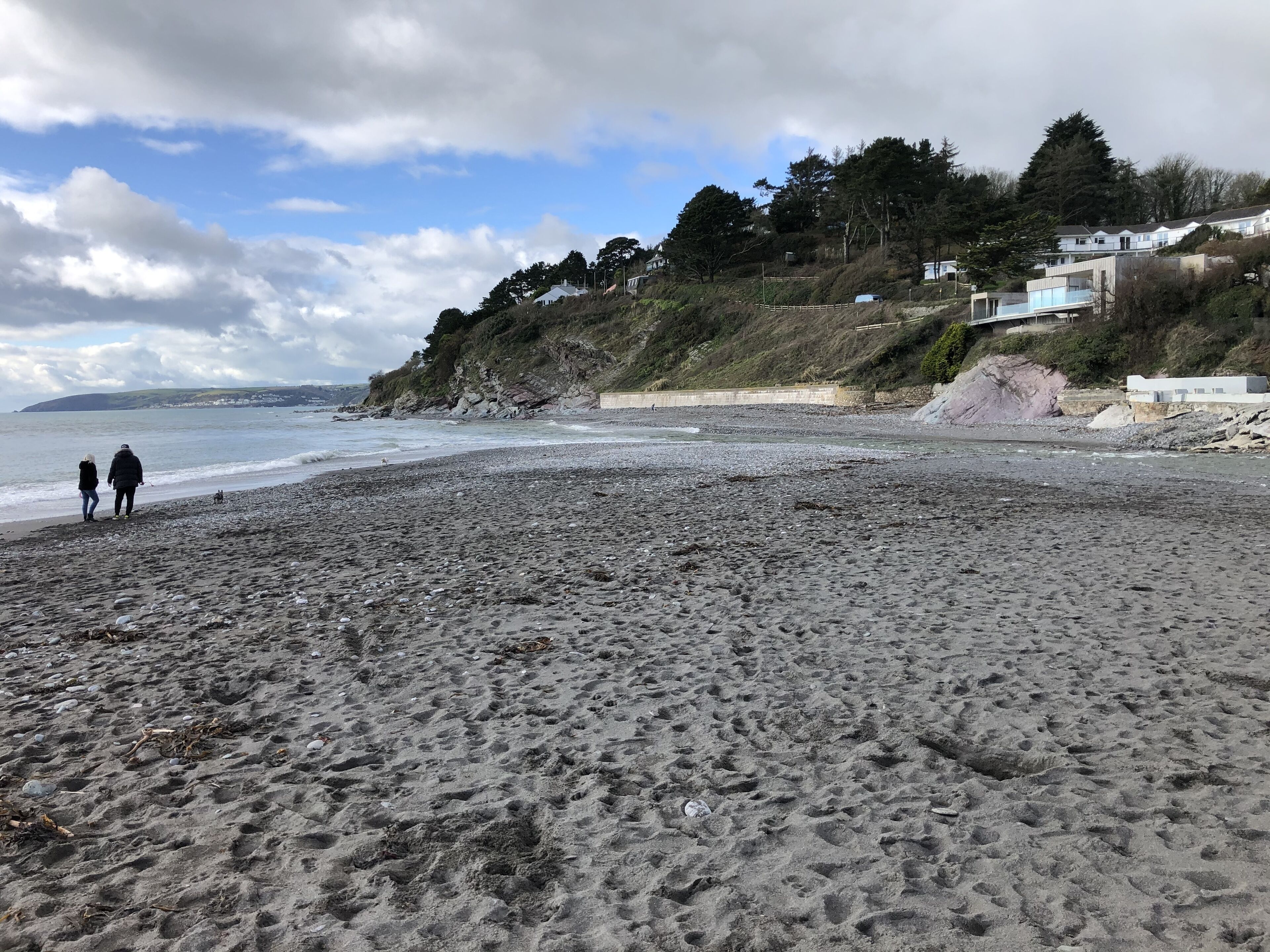 Seaton Beach, 5-10 minutes walk from the house. 