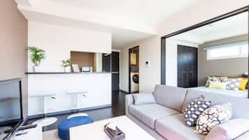Apartment, Non Smoking | Living area
