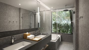 Family Room, Terrace | Bathroom | Free toiletries, hair dryer, bathrobes, slippers