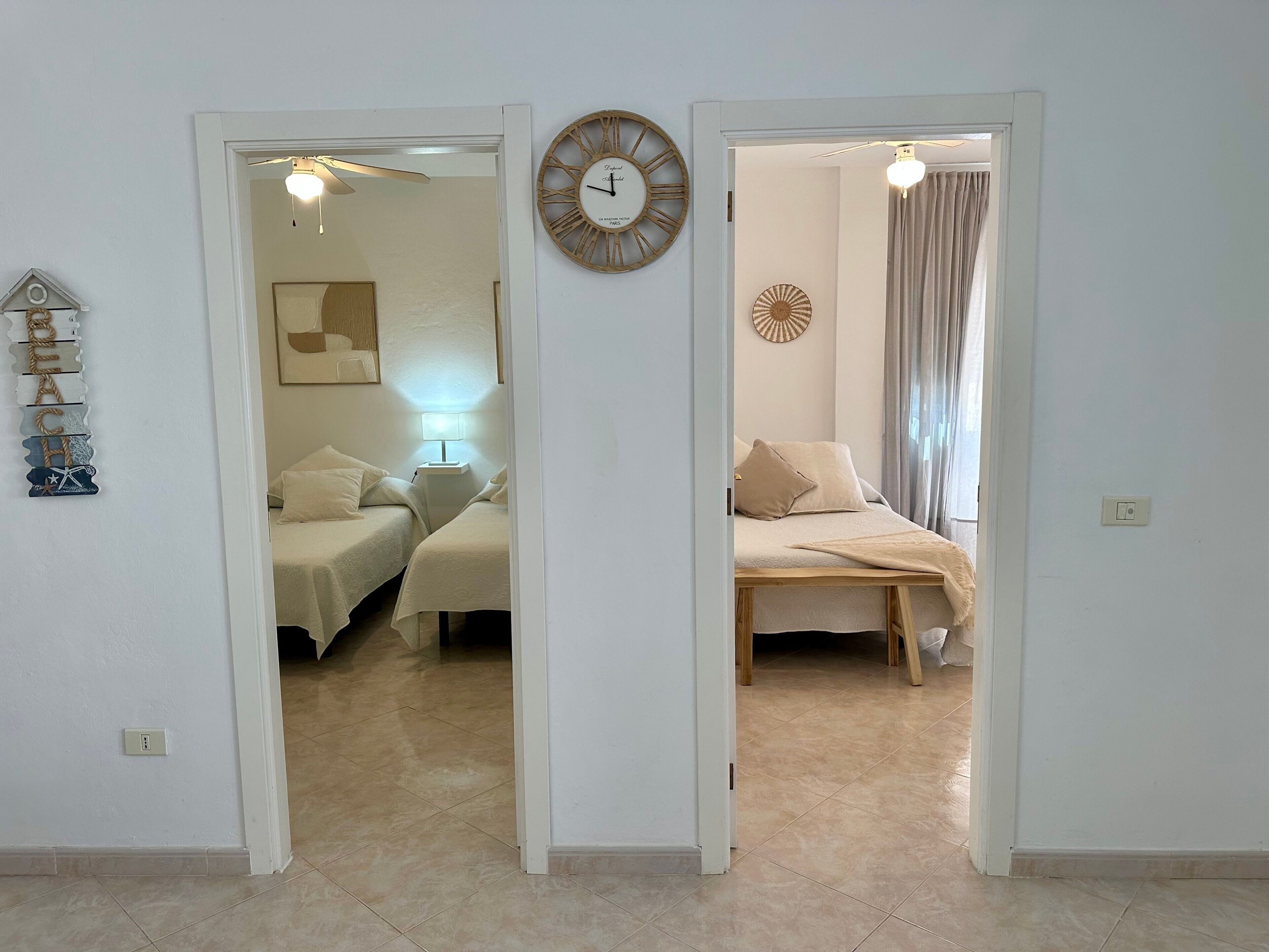 3 bedrooms, iron/ironing board, free WiFi, bed sheets