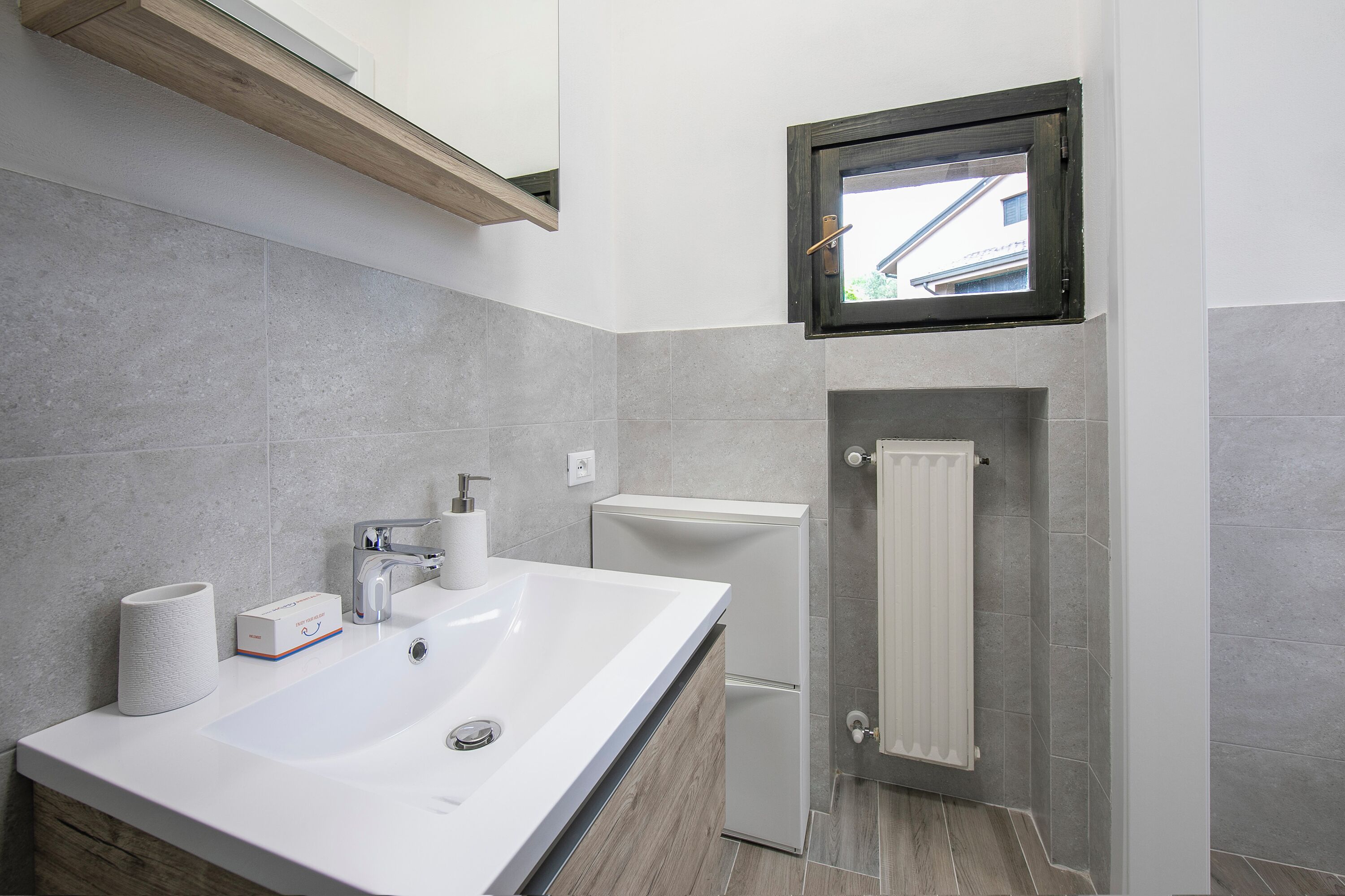 Maison mitoyenne Familiale, plusieurs chambres, 2 salles de bains (Residenza La Parusciola Pool and) | Salle de bain