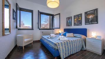 Townhouse Keluarga, 3 kamar tidur, 2 kamar mandi, tepi gunung (Residenza La Parusciola) | Pemandangan dari kamar