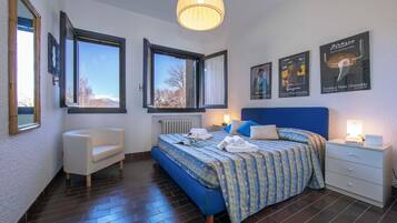 Familien-Stadtwohnung, Mehrere Schlafzimmer, 2 BĂ€der, Bergseite (Residenza La Parusciola Pool and)