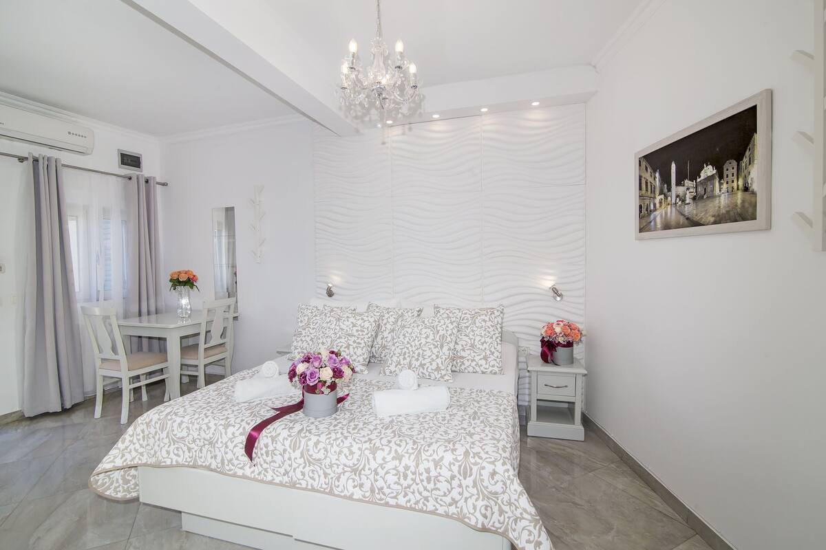 스튜디오 (Double Studio Apartment with Terrace) | 14 개의 침실, 유아용 침대