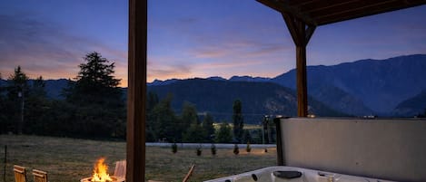 Bain à remous extérieur