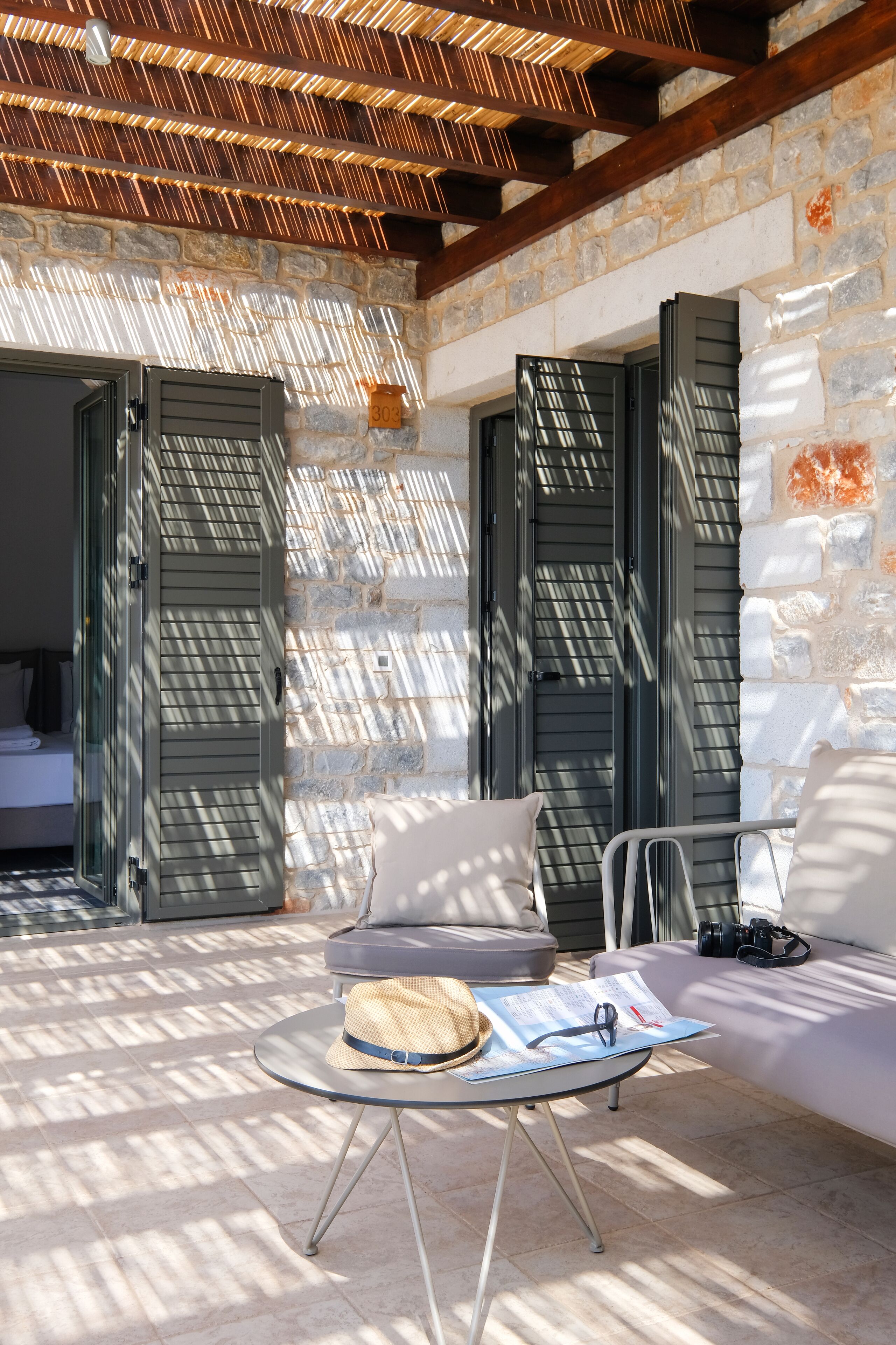 Grand Suite, 2 Bedrooms, Sea View | Terrace/patio