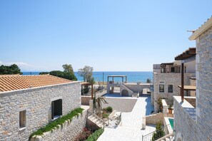 Uitzicht vanuit accommodatie