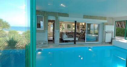 Villa de la Dune 5* Indoor pool Exceptional sea view Beach Surf GR34