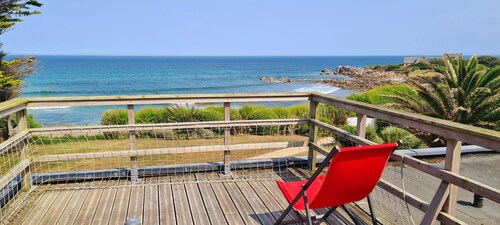 Villa de la Dune 5* Indoor pool Exceptional sea view Beachfront Surf GR34