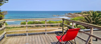 Villa de la Dune 5* Indoor pool Exceptional sea view Beachfront Surf GR34